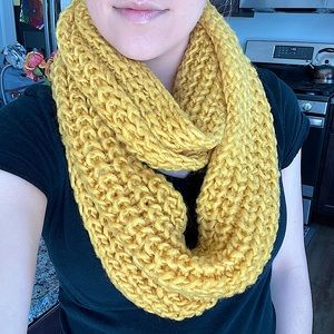 Yellow Infinity Scarf
